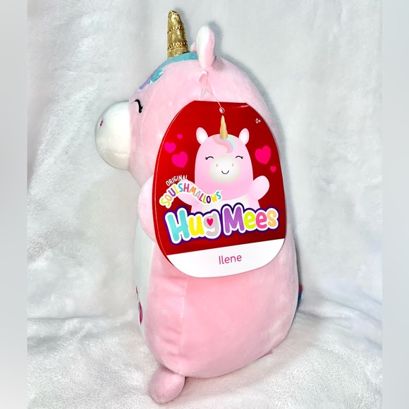 10” Ilene the Unicorn Valentine’s Hugmees Squishmallows Plush - Picture 3 of 5